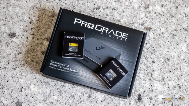 Đánh giá đầu đọc thẻ ProGrade CFExpress B 1TB 1700 Gold, Thẻ 325GB 1700 Cobalt và Thunderbolt 3  – Sự hợp hoàn hảo