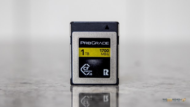 Đánh giá đầu đọc thẻ ProGrade CFExpress B 1TB 1700 Gold, Thẻ 325GB 1700 Cobalt và Thunderbolt 3  – Sự hợp hoàn hảo