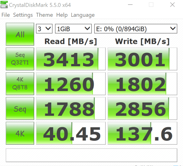 Đánh giá SSD Corsair Force Series MP510 NVMe  (1TB) - Phison E12 Controller