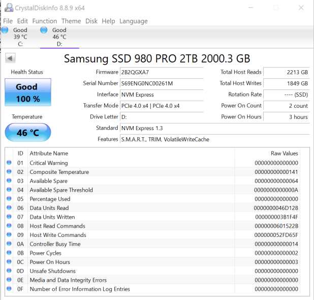 Đánh giá SSD Samsung 980 Pro Gen4 2TB NVMe M.2