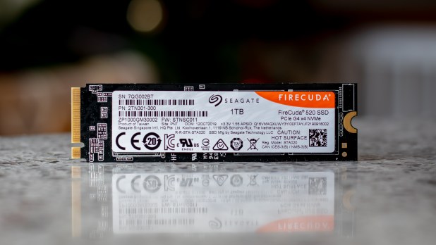 Đánh giá SSD Seagate FireCuda 520 NVMe PCie 4.0 x 4  (1TB)