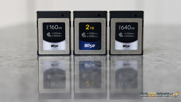 Đánh giá thẻ PRO 160/640GB CFExpress