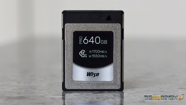 Đánh giá thẻ PRO 160/640GB CFExpress