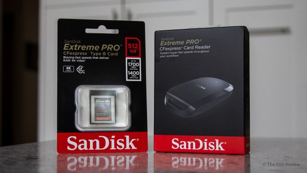Đánh giá thẻ SanDisk Extreme Pro 512GB CFExpress B - Truyền dữ liệu liên tục, nhiệt độ, tốc độ