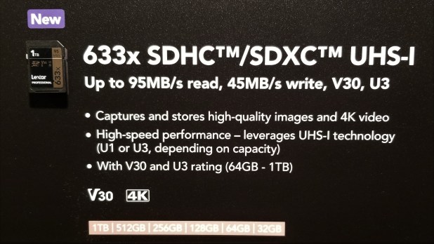 Lexar trình diễn 1 TB SDXC và thẻ 1.6GB/s CF Express - CES 2019 Update